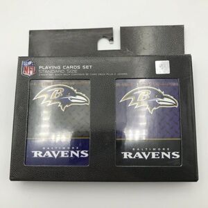 NFL Baltimore Ravens 2pk Playing Cards Standard-NEW